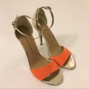 *BRAND NEW* Chinese Laundry Orange Gold Heels